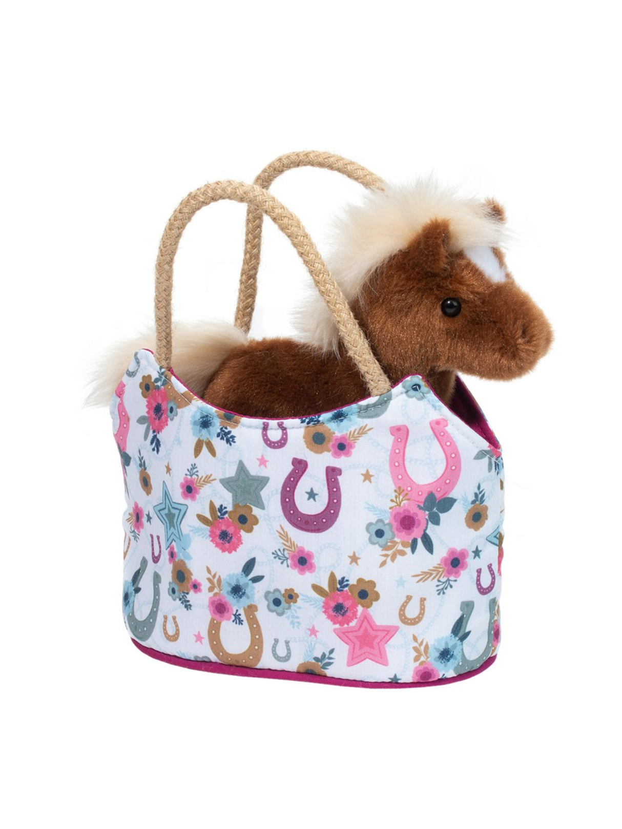 Sac Sassy Boho Horseshoe avec Peluche Cheval