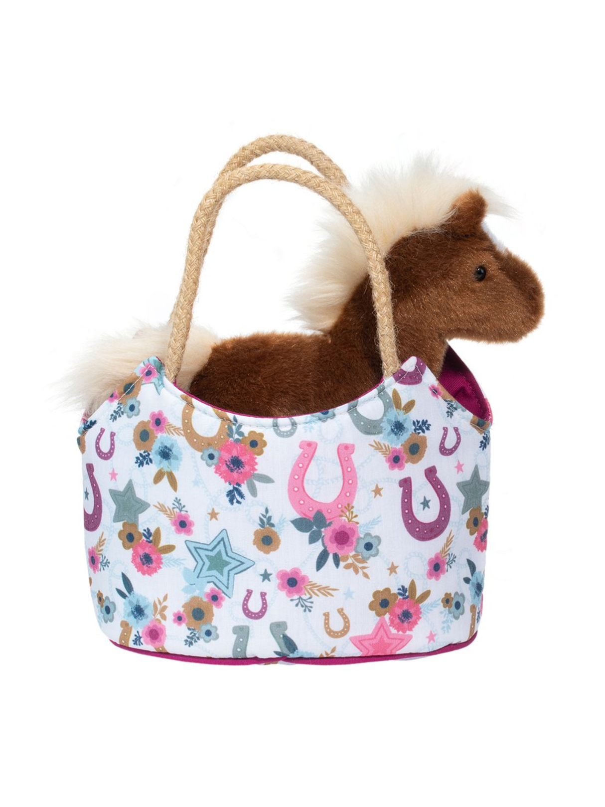 Sac Sassy Boho Horseshoe avec Peluche Cheval