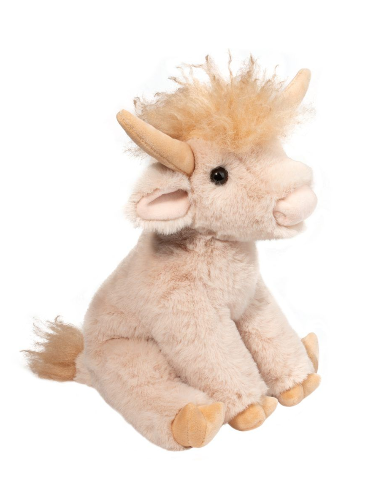 Peluche Vache Highland crème Laddie Soft