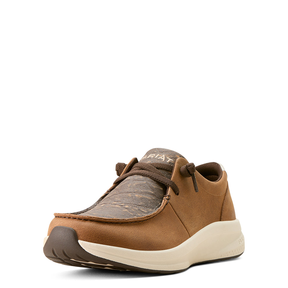 Souliers Buckeye Toasty Tan / Beige Elephant Print - Homme