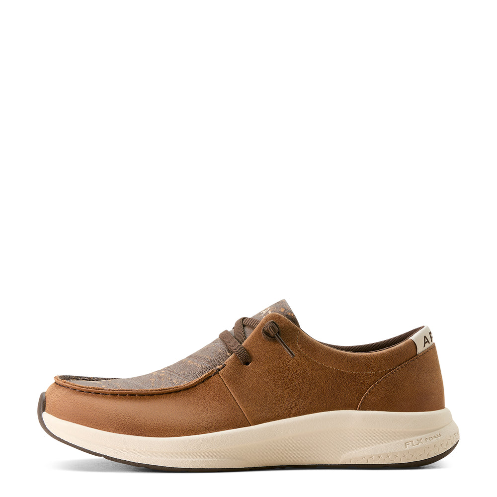 Souliers Buckeye Toasty Tan / Beige Elephant Print - Homme