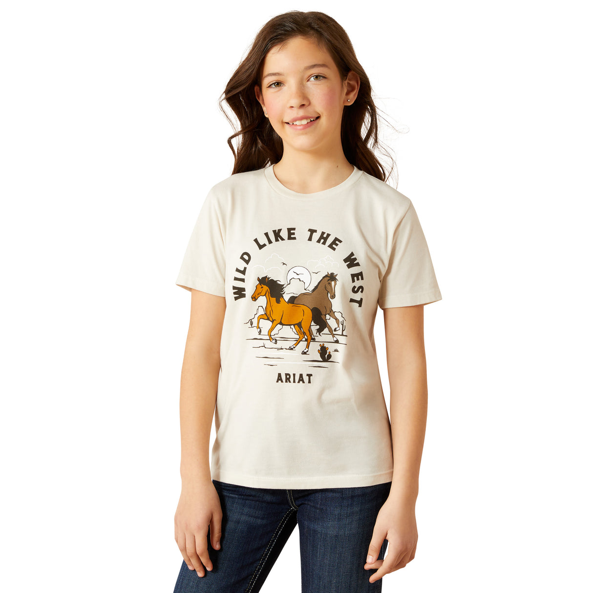T-Shirt Wild Like the West - Fille