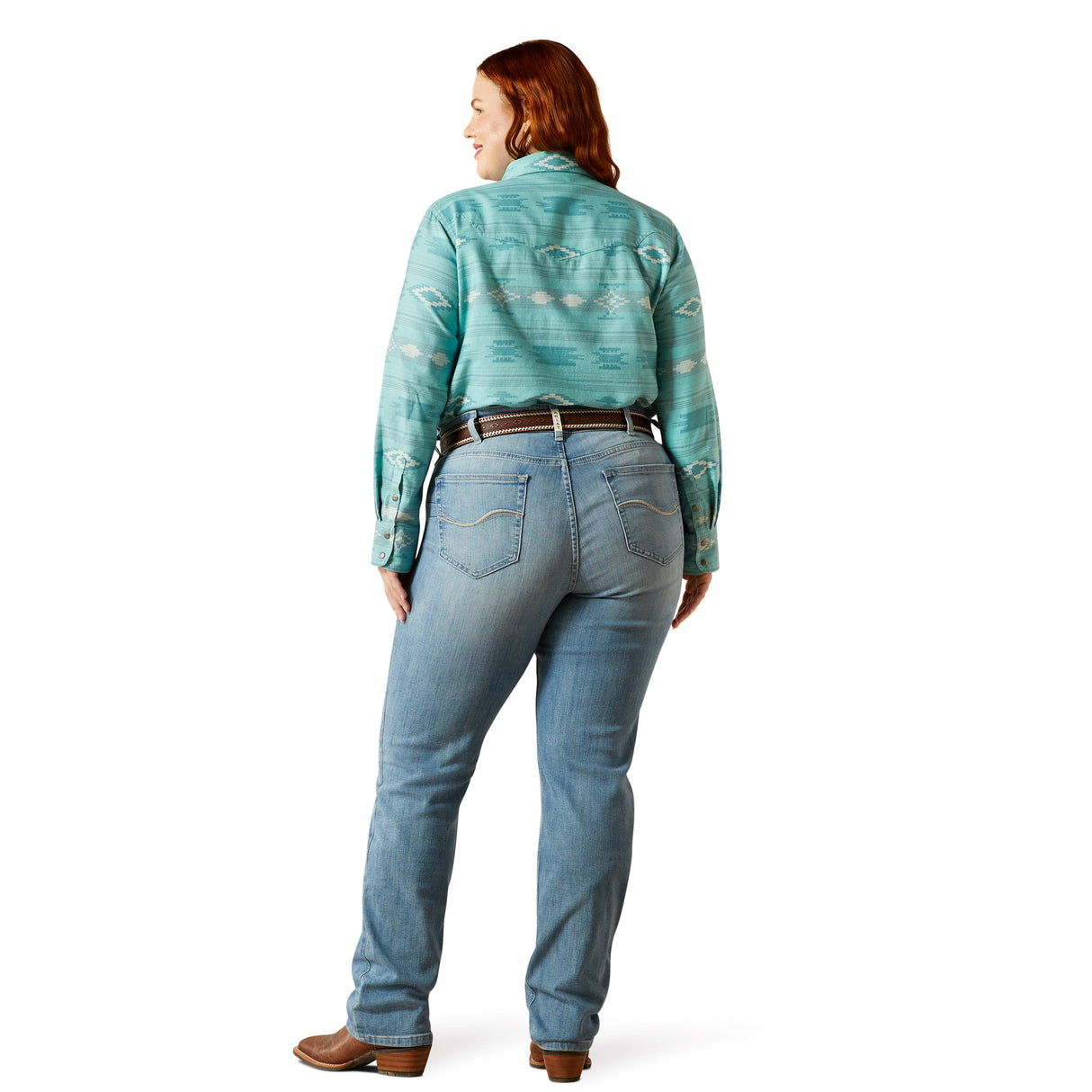 Alessia Mid-Rise Straight Leg Jeans - Women