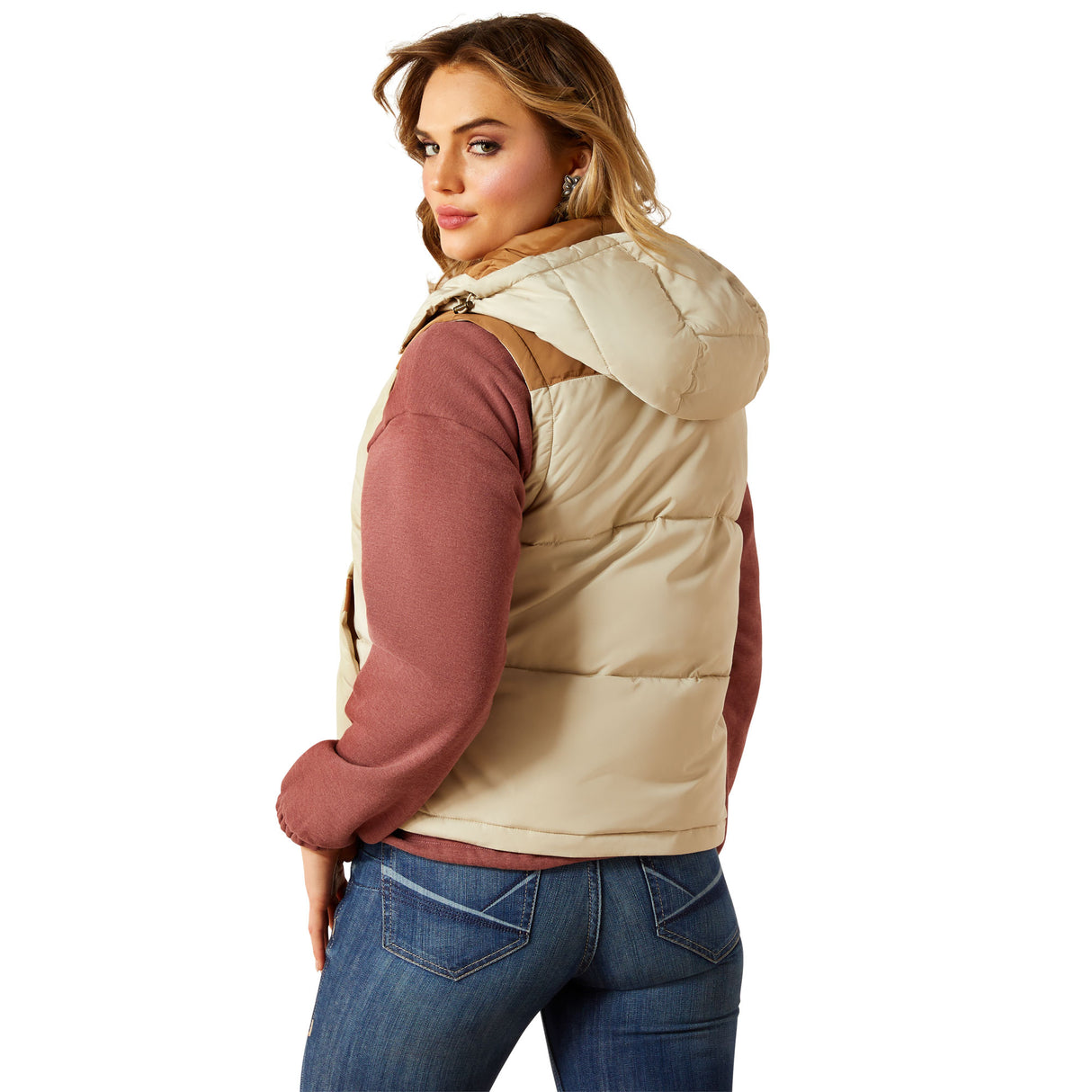 Veste Puffer Sans Manche Frontier Oyster - Femme
