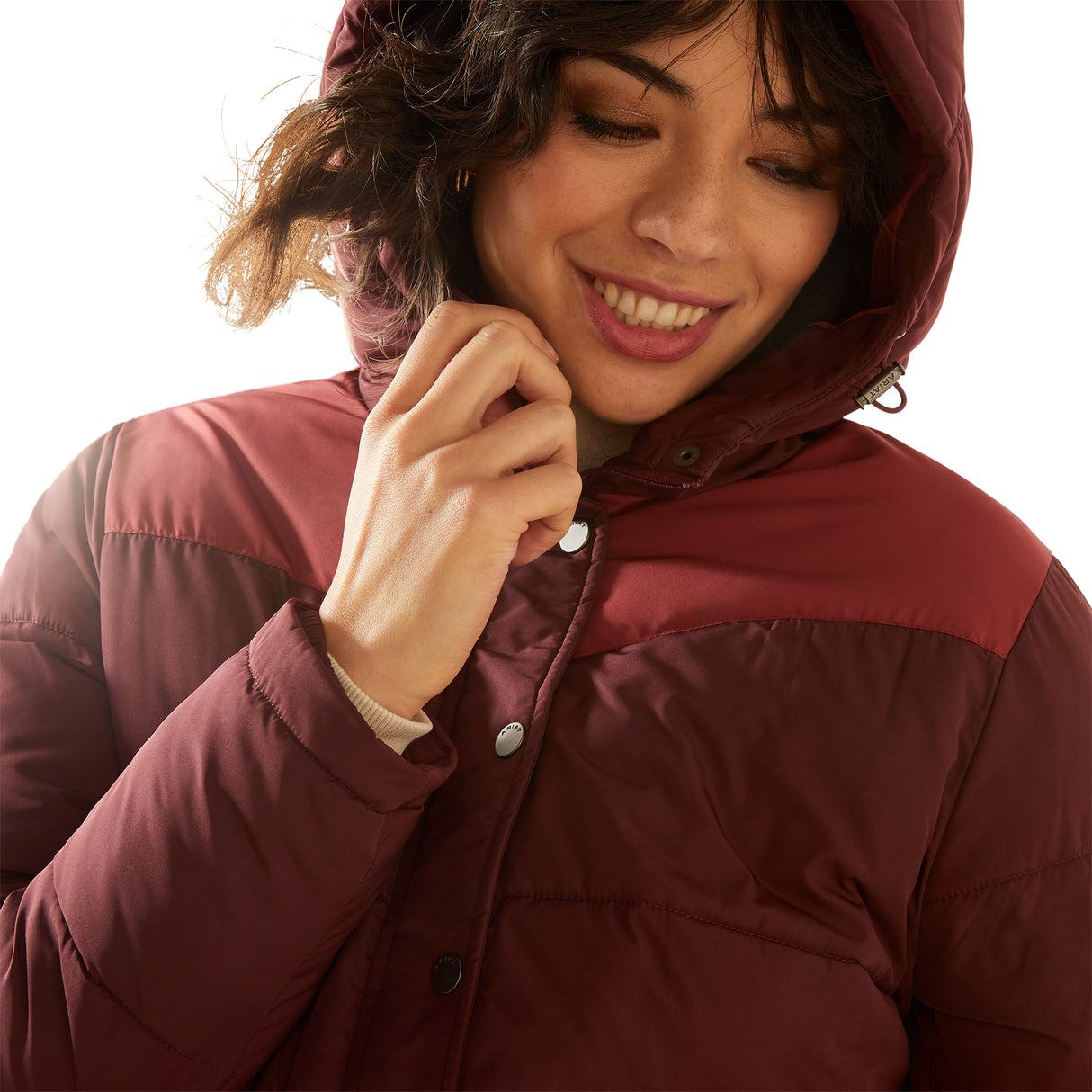 Manteau Puffer Frontier Windsor Wine - Femme