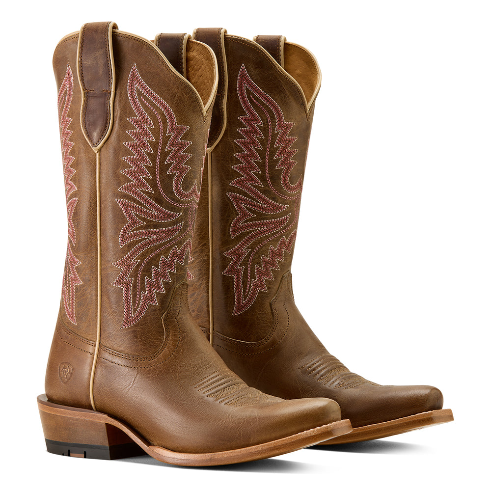 Women's Futurity Flash Totally Tan Leather Sole Western Boots