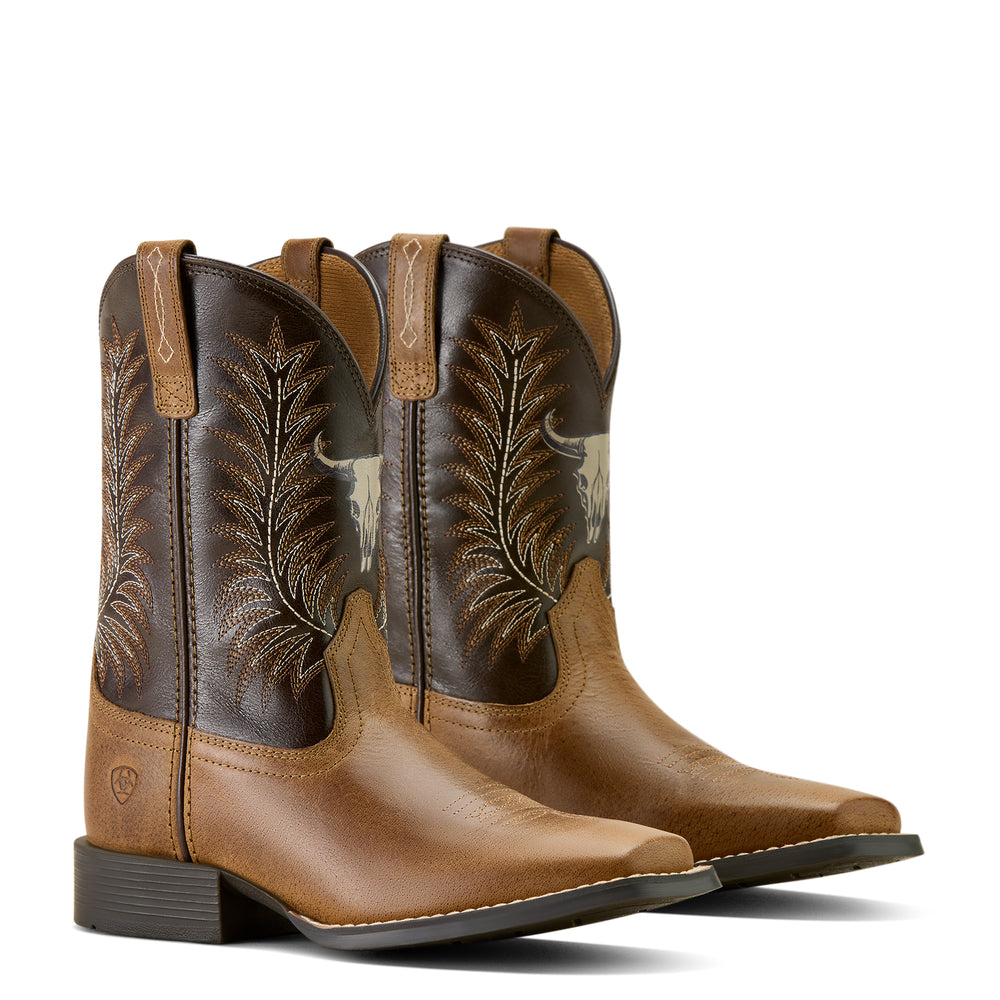Bottes Western Stampede à Bout Large Carré - Enfant