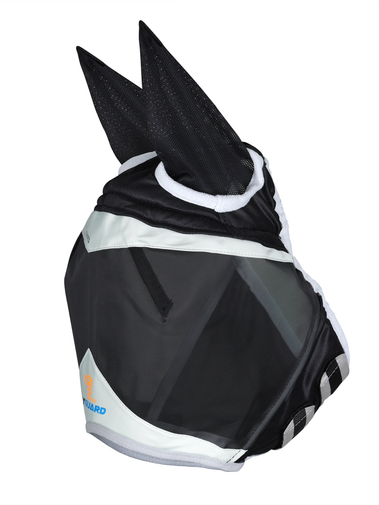 Masque anti-mouches FlyGuard Pro à mailles fines avec oreilles