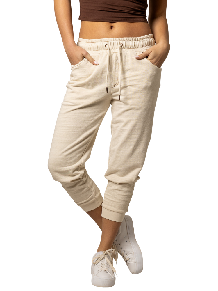 Pantalon Jogger Joanie Natural - Femme