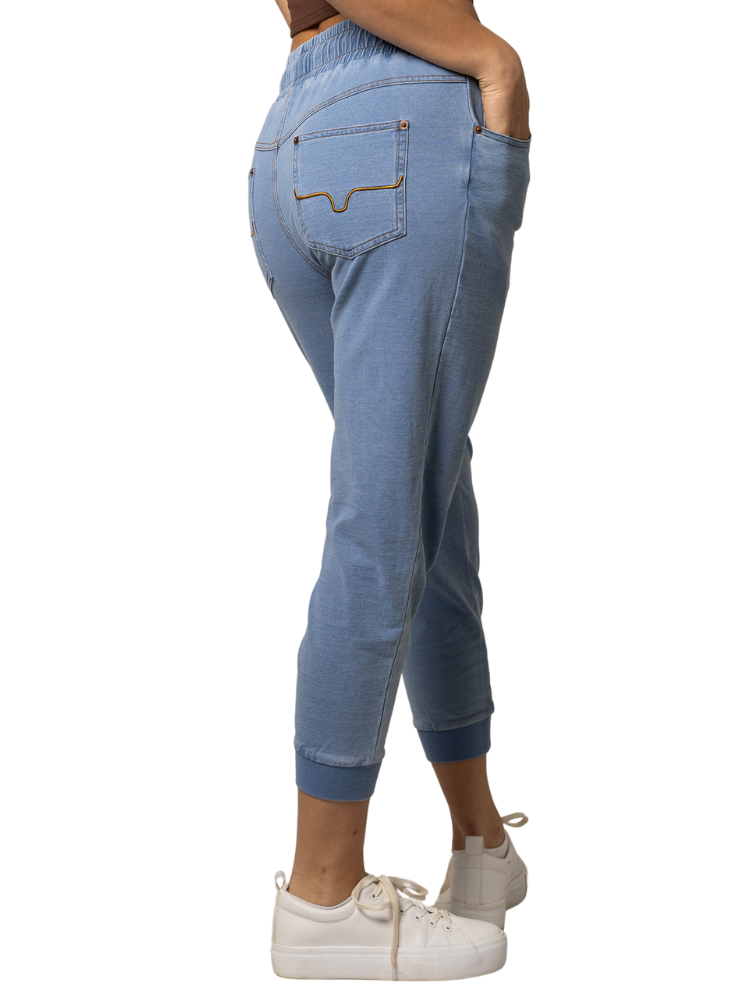 Pantalon Jogger Joanie Light Wash - Femme