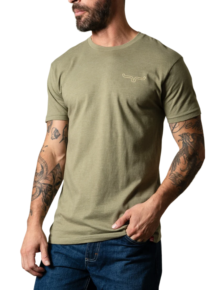 T-Shirt Camo Back - Homme