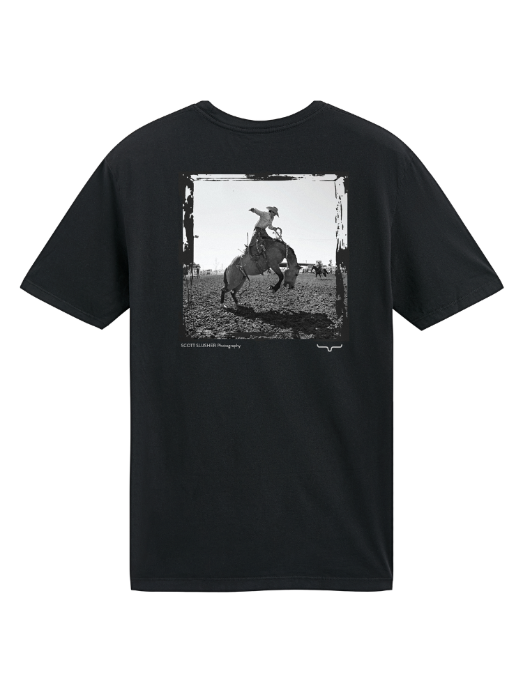 T-Shirt SS Bronc Ride noir - Homme
