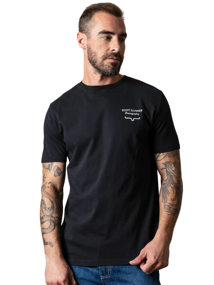 T-Shirt SS Bronc Ride noir - Homme