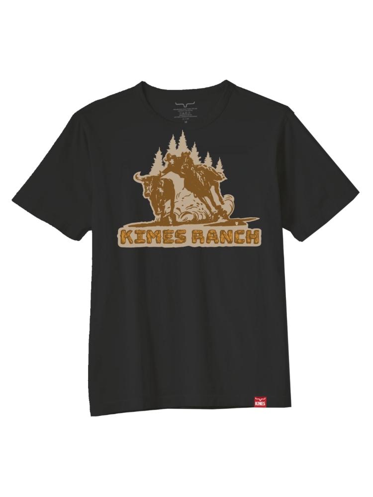 T-Shirt Lucky B Bull Dogger - Homme
