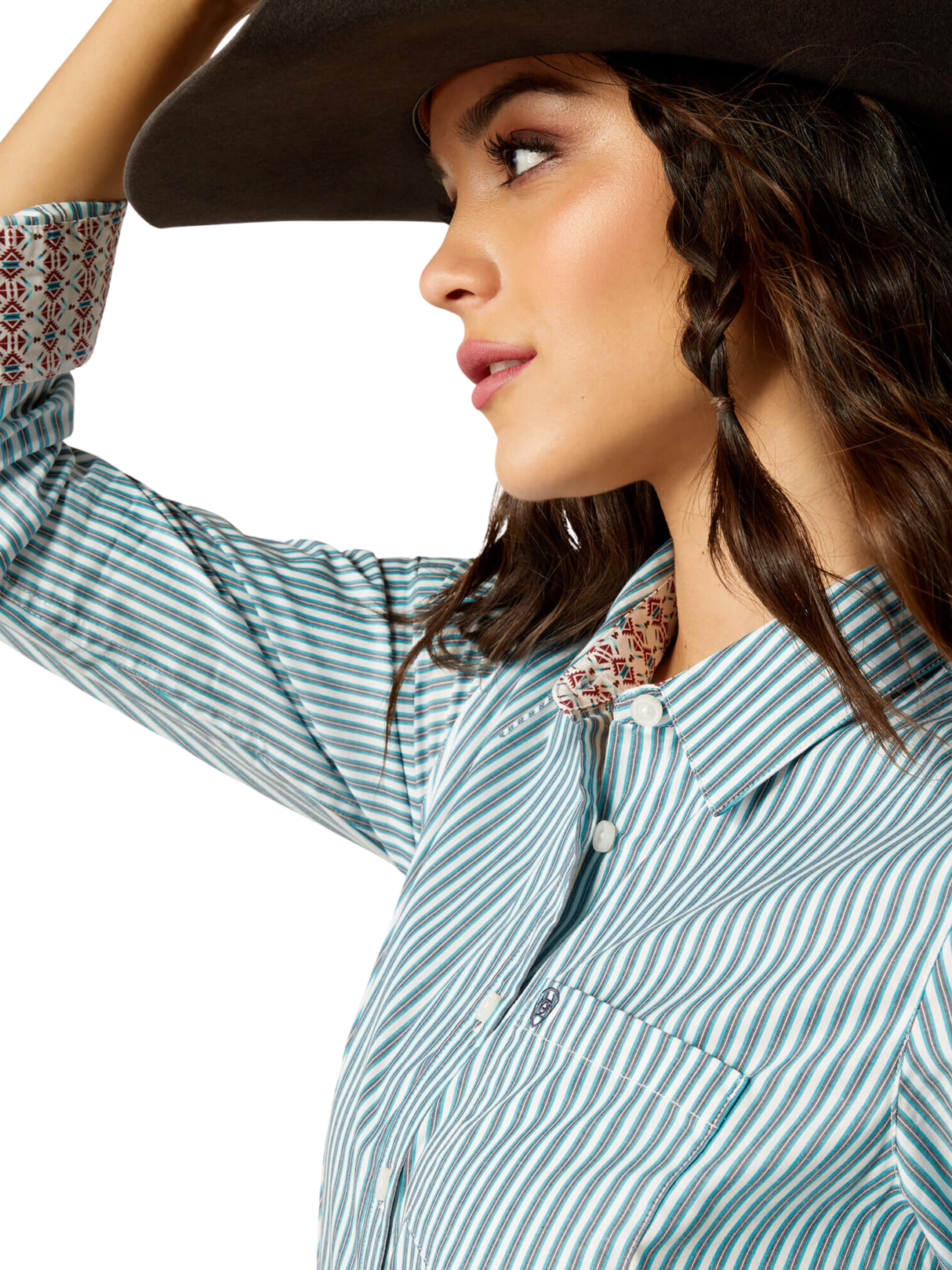 Kirby Stretch Capri Stripe Shirt - Women's