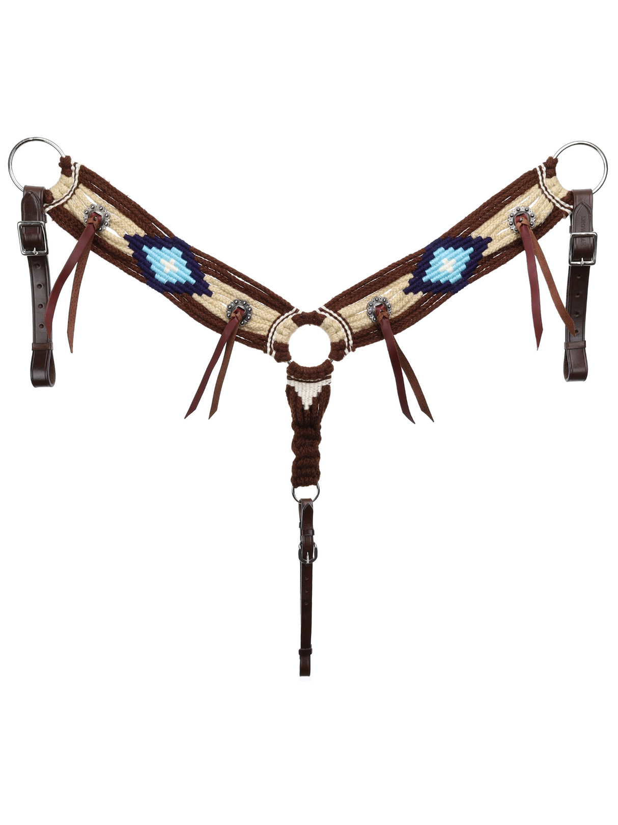 Ensemble de bride et bricole western Desert Mohair