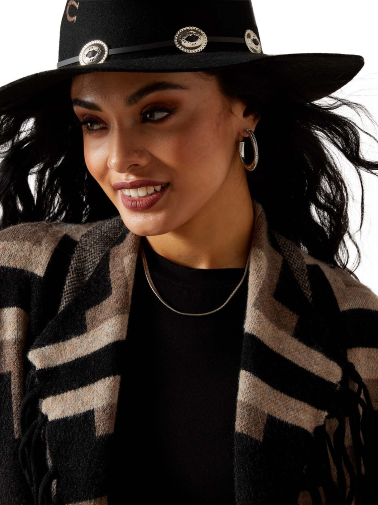 Manteau-pull Barrel Nala Southwest - Femme