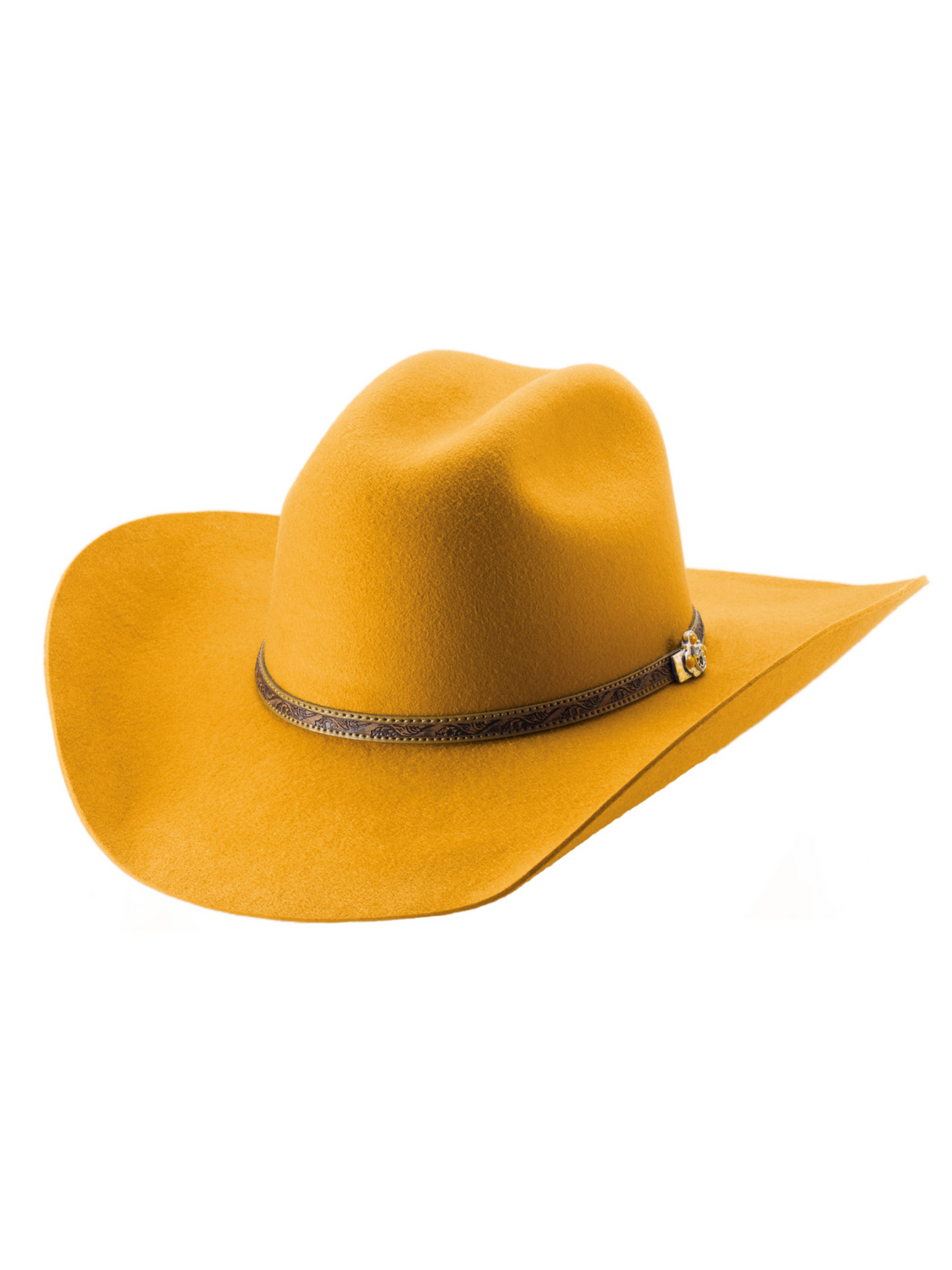 Chapeau Western Life With You 4X Mustard - Adulte