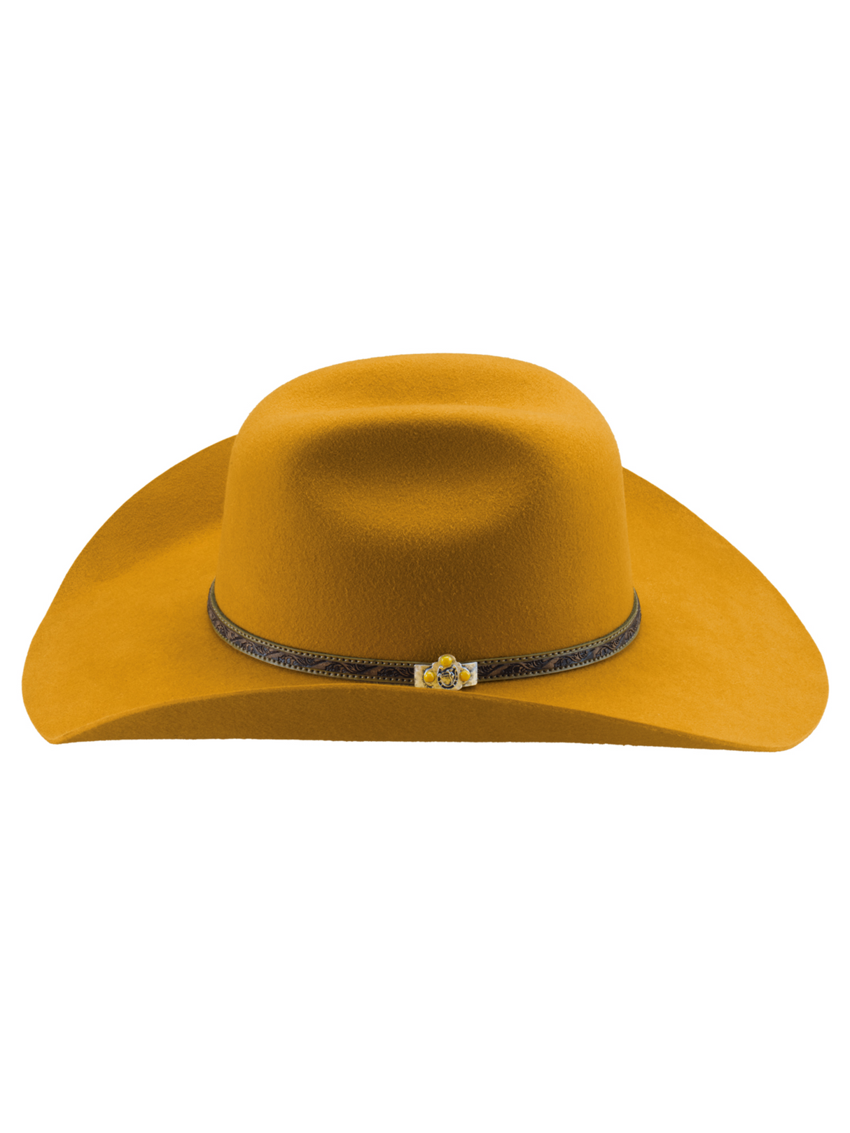 Chapeau Western Life With You 4X Mustard - Adulte