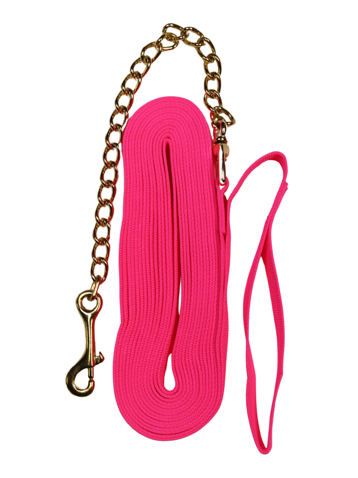 Nylon lanyard with chain (30')