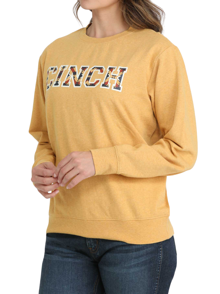 Chandail molletonné à Logo aztèque - Femme