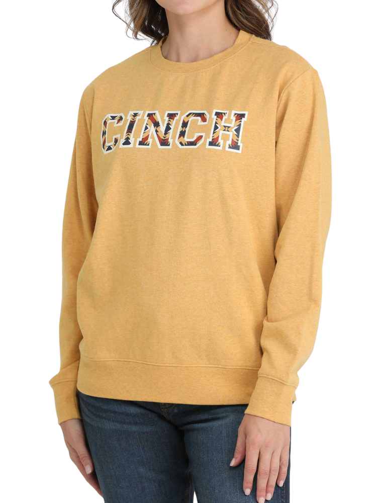 Chandail molletonné à Logo aztèque - Femme