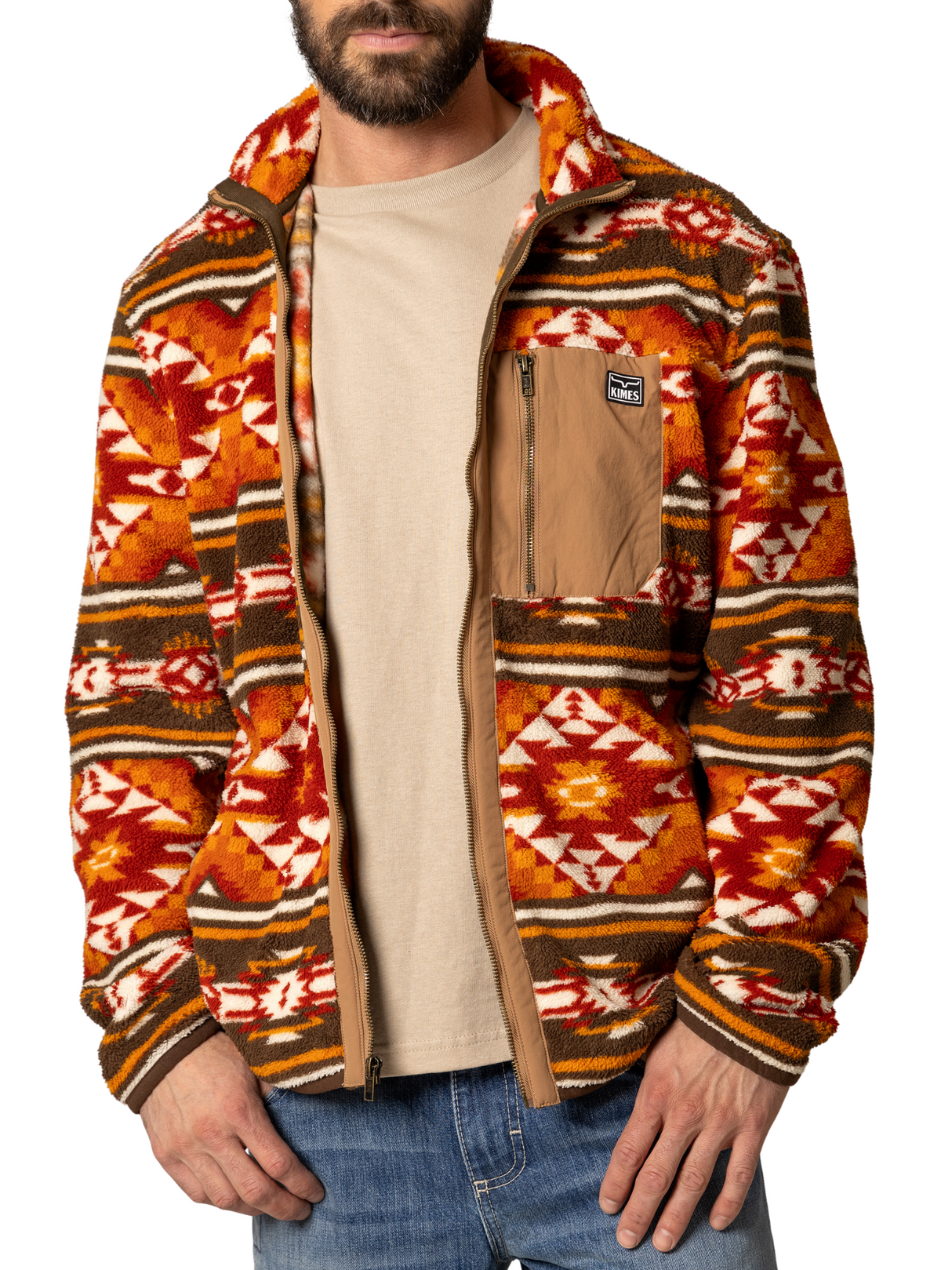 Veste Sherpa Mercury Aztec - Homme