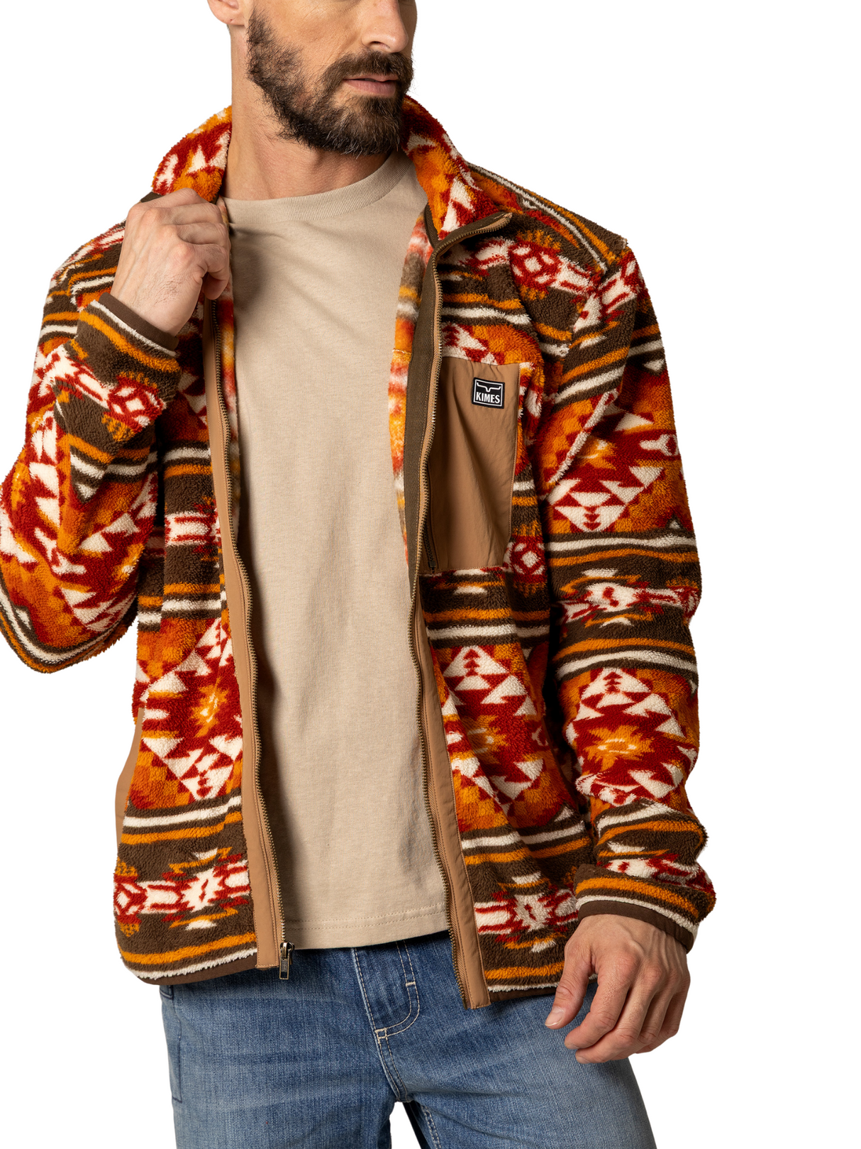 Veste Sherpa Mercury Aztec - Homme