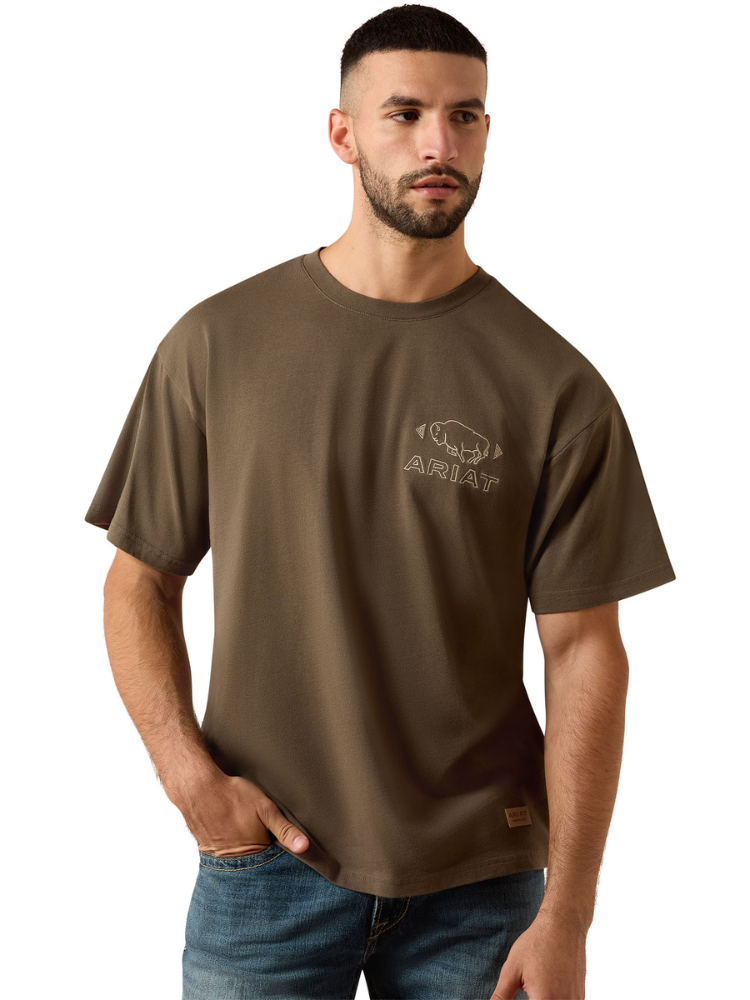T-shirt Buffalo Bandana ToughStock Boxy - Homme