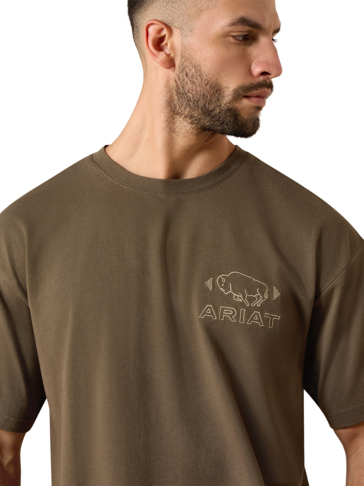 T-shirt Buffalo Bandana ToughStock Boxy - Homme