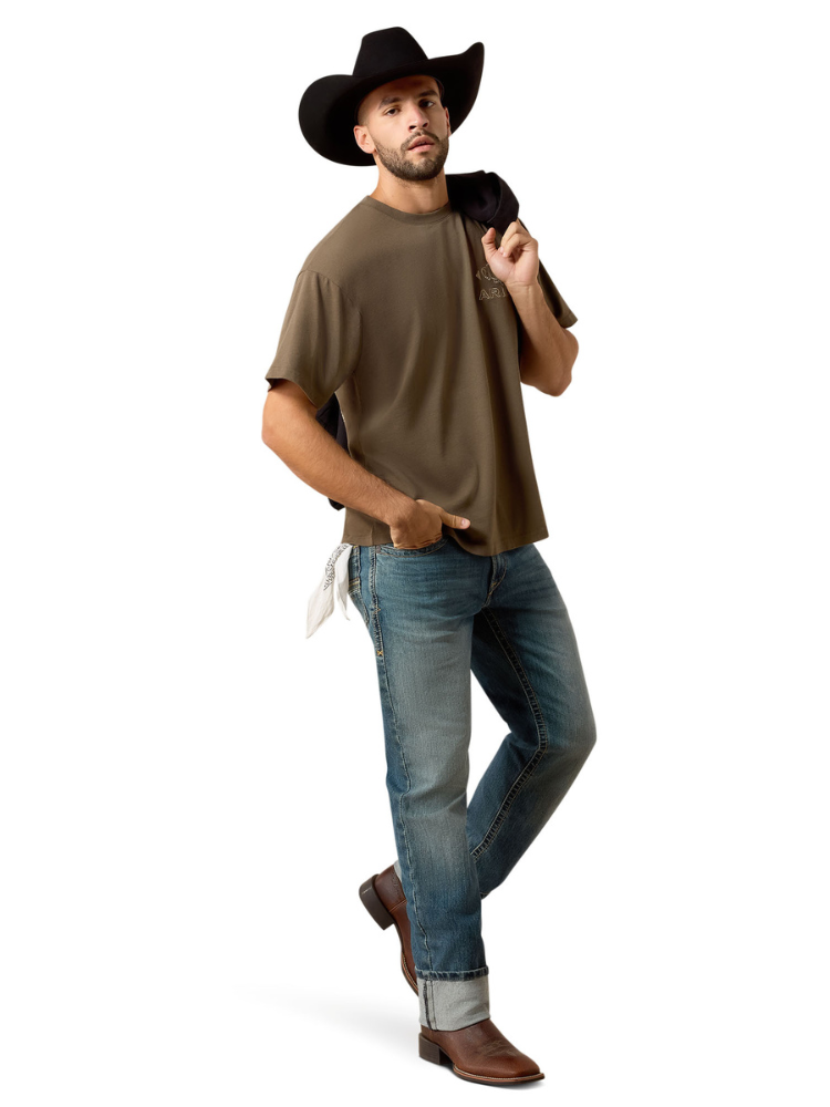T-shirt Buffalo Bandana ToughStock Boxy - Homme