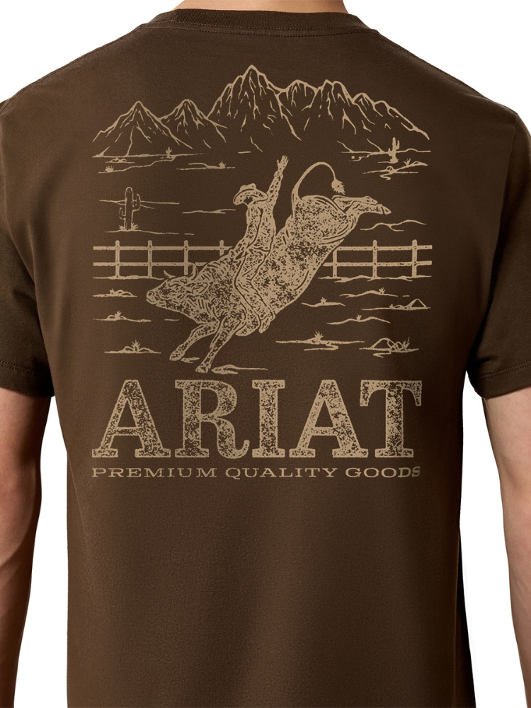 T-Shirt Mountain Bull - Homme