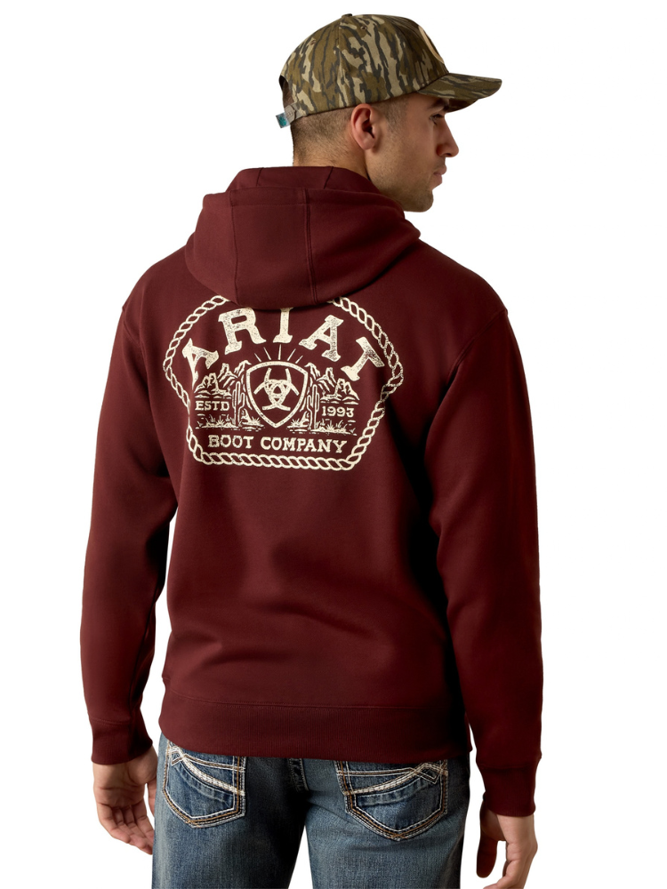 Chandail à capuchon Roped Out Desert Badge - Homme