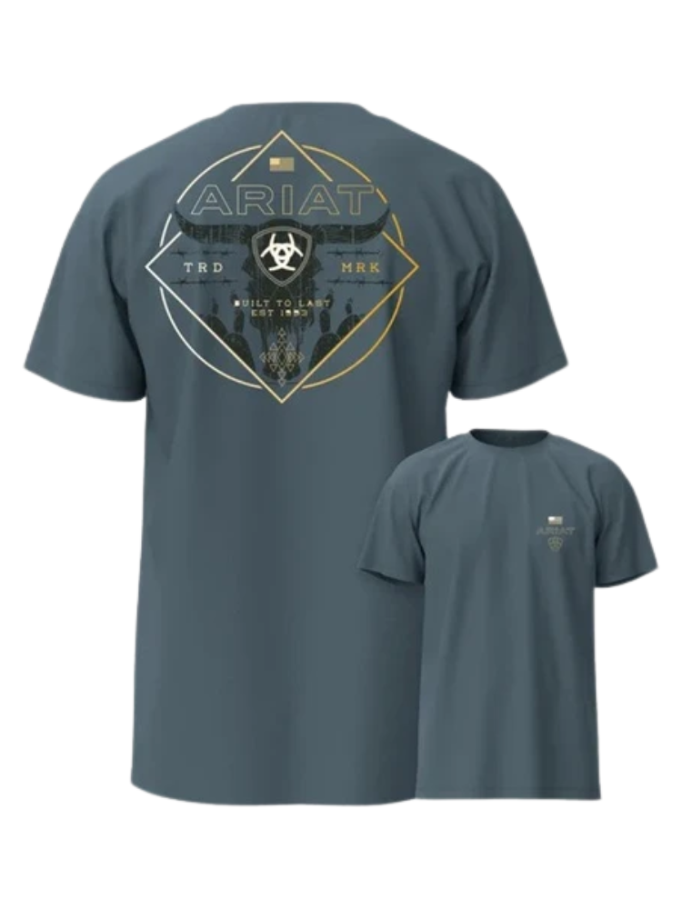 T-shirt Triple Stacker Light Denim - Homme