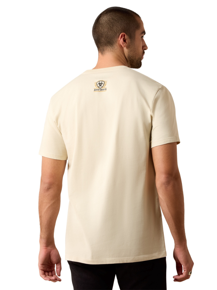 T-shirt Weal Flagree Natural - Homme