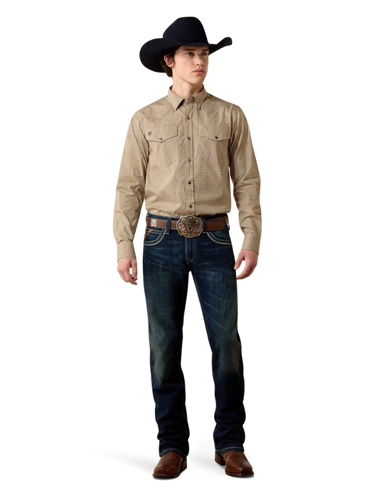 Chemise Western Rip Antique Gold - Homme