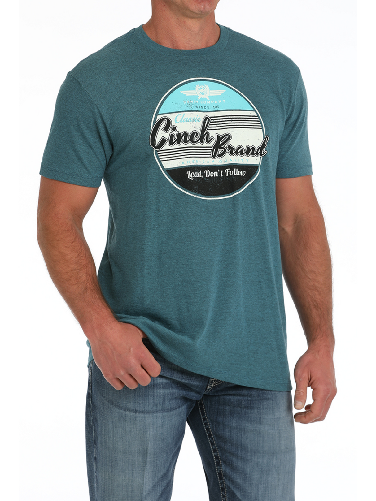 T-Shirt Retro 'Lead Don't Follow' - Homme