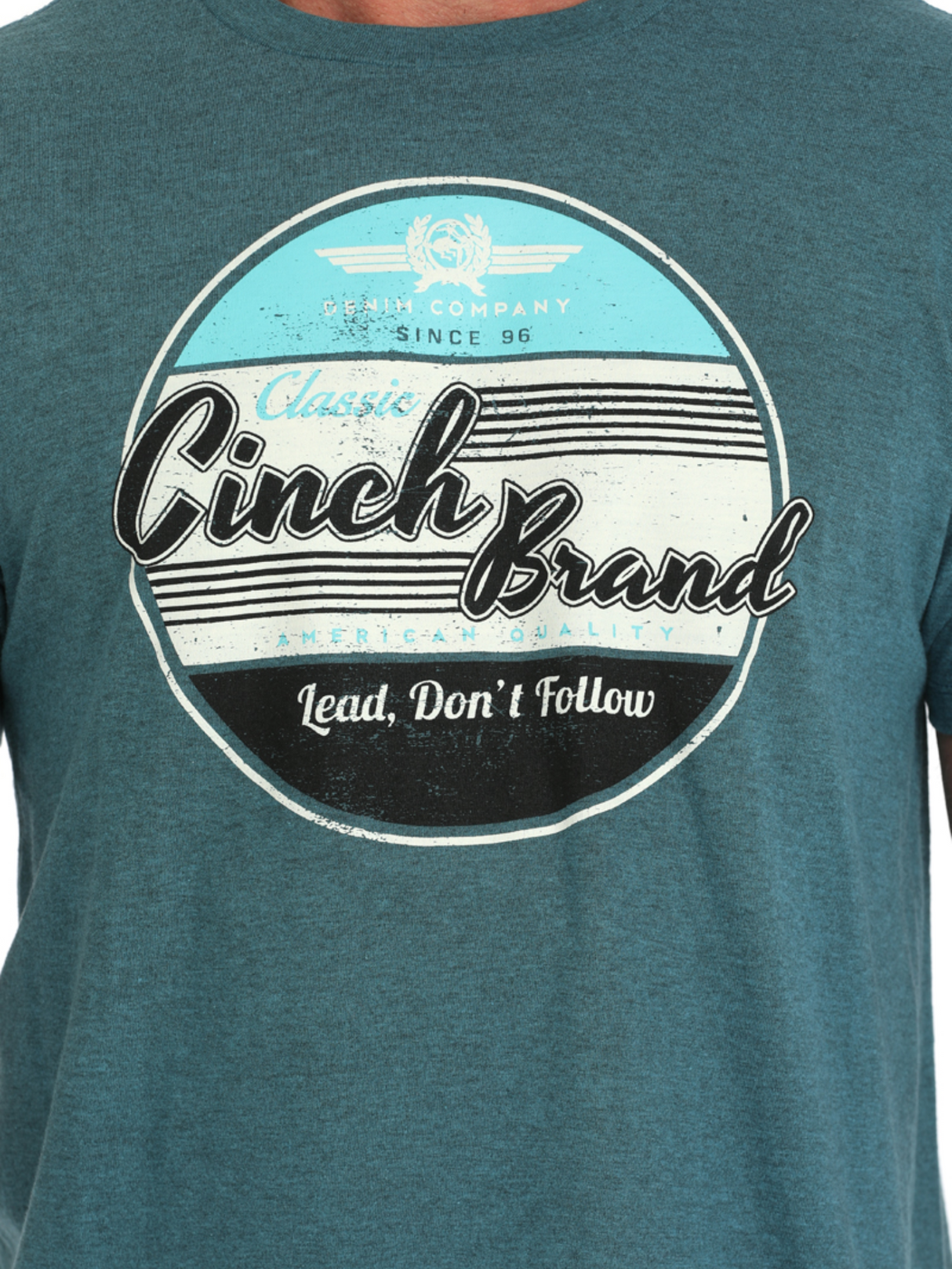 T-Shirt Retro 'Lead Don't Follow' - Homme