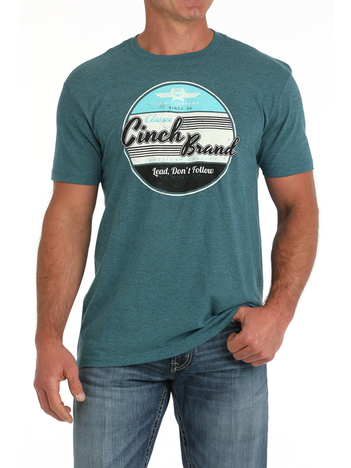 T-Shirt Retro 'Lead Don't Follow' - Homme