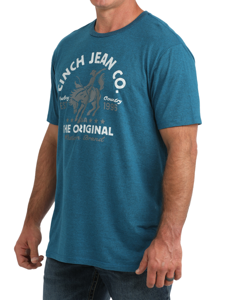 T-Shirt Cinch Bleu - Homme