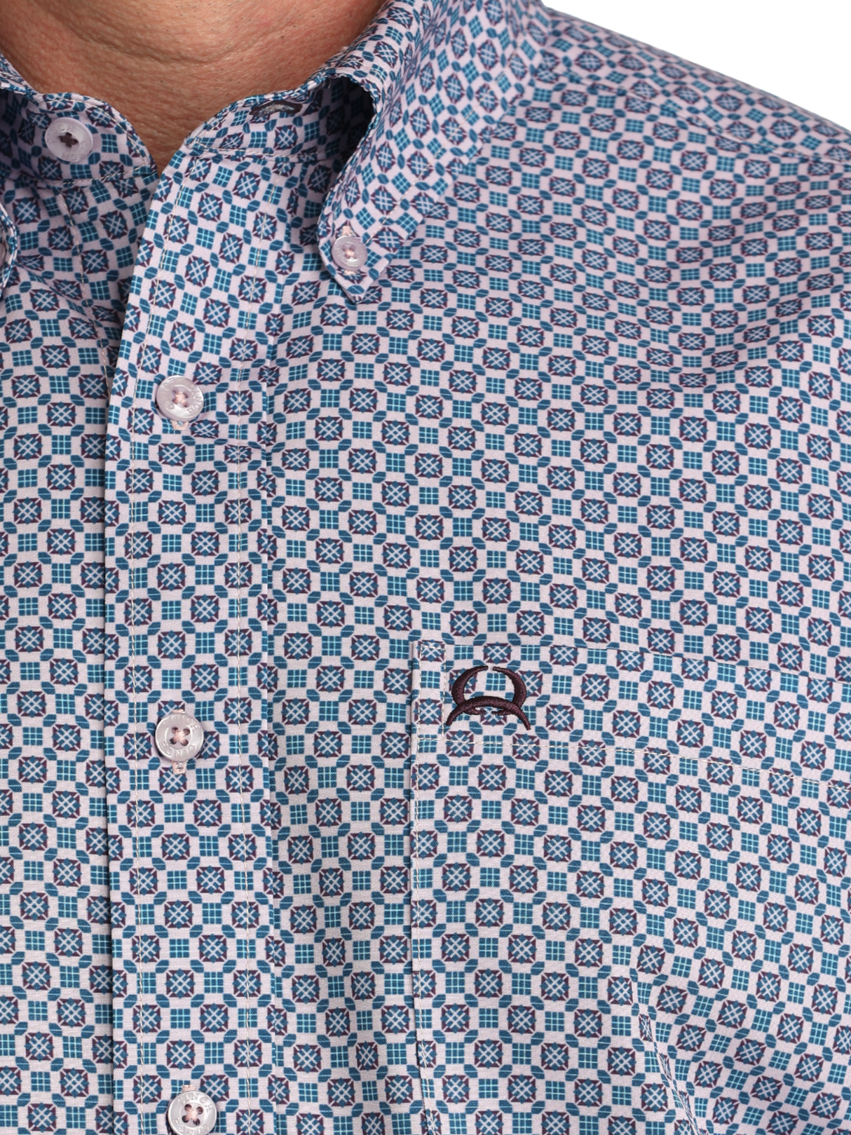 Arenaflex Lilac Western Athletic Shirt - Men's