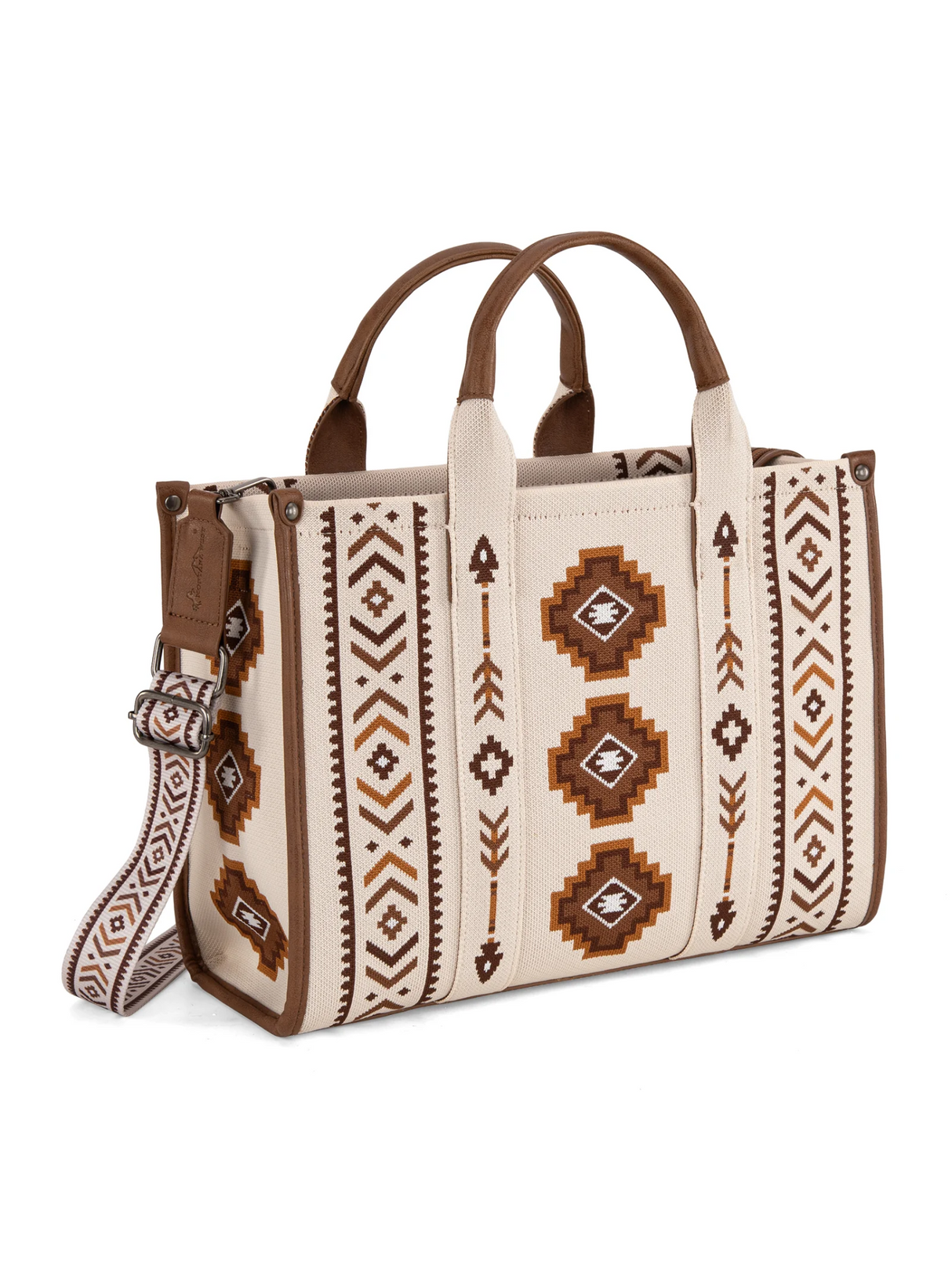 Sac Tote/Crossbody Aztec Retro Arrows