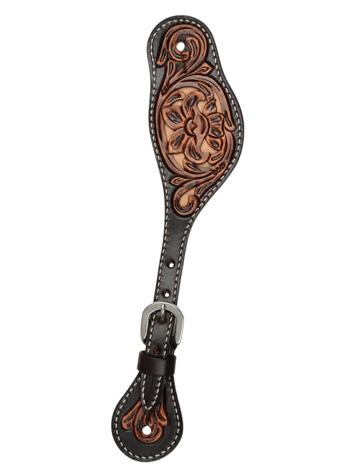 Multi-Toned Filigree Western Spur Straps