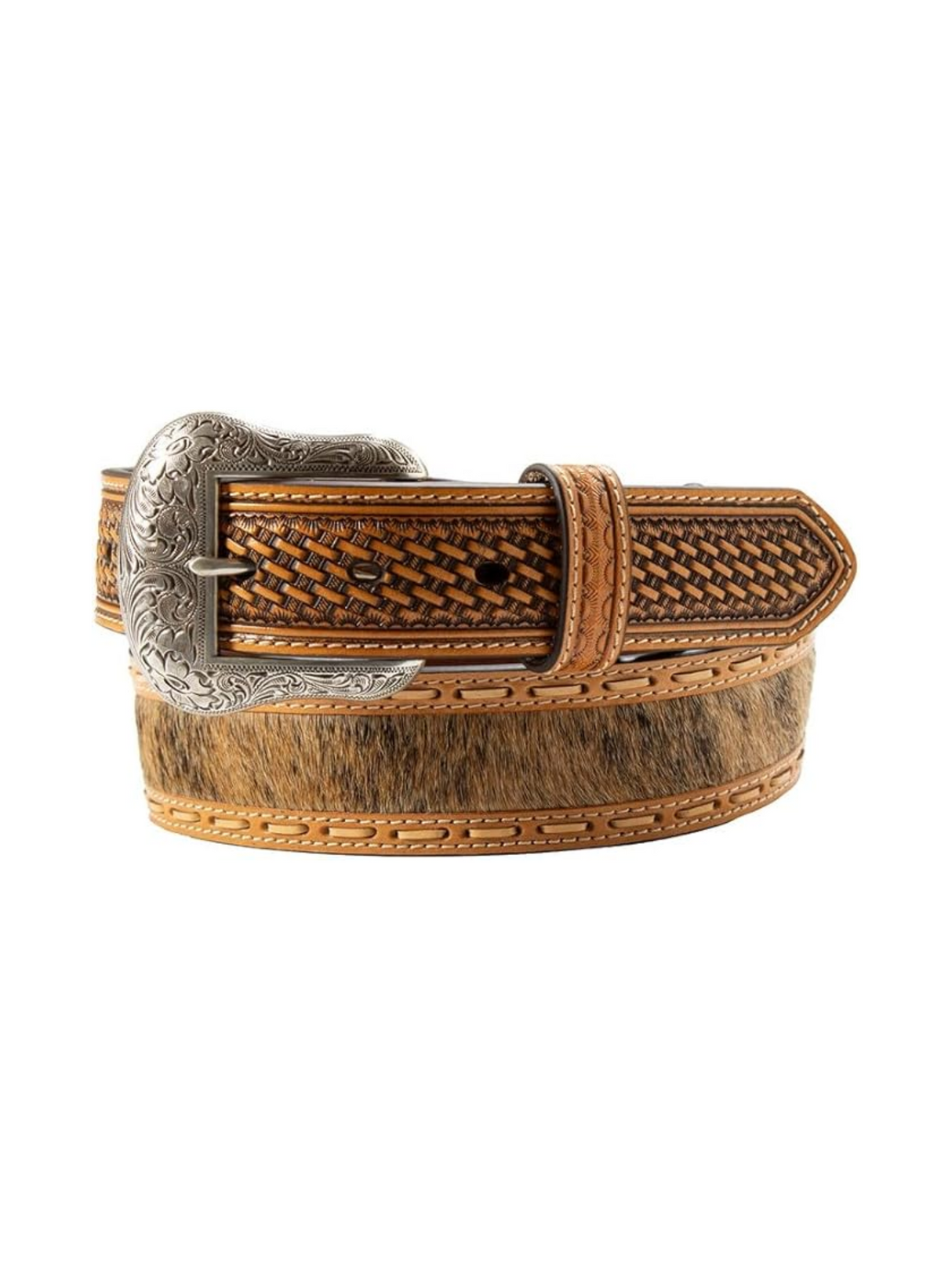 Ceinture Tressage et Lacet Hair-On - Homme
