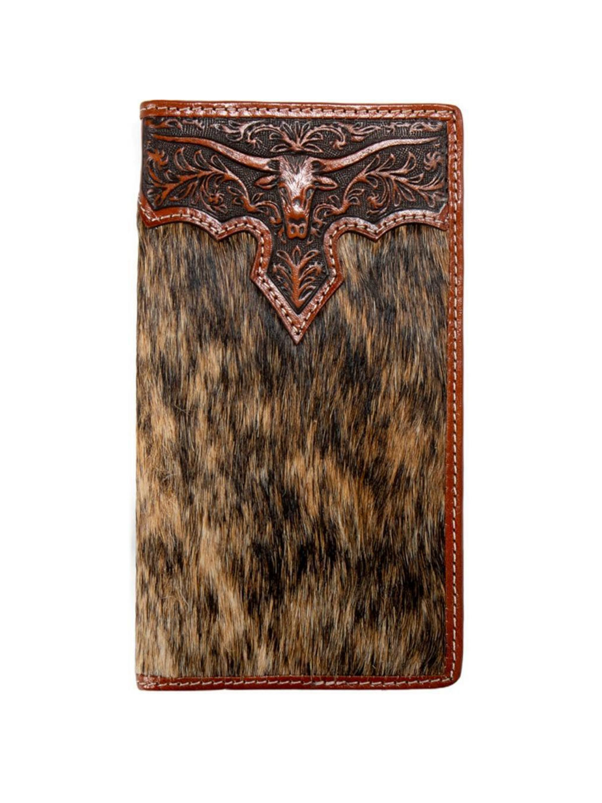 Portefeuille Rodeo LongHorn Overlay Marron