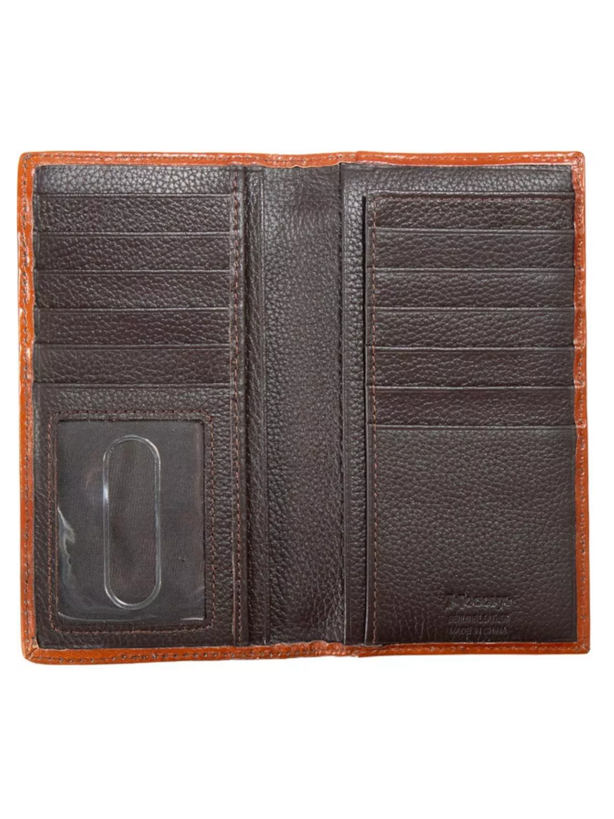 Portefeuille Rodeo LongHorn Overlay Marron