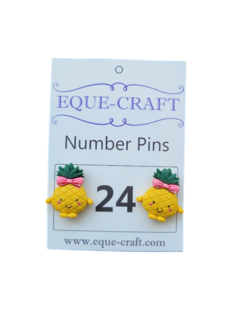 Number pins