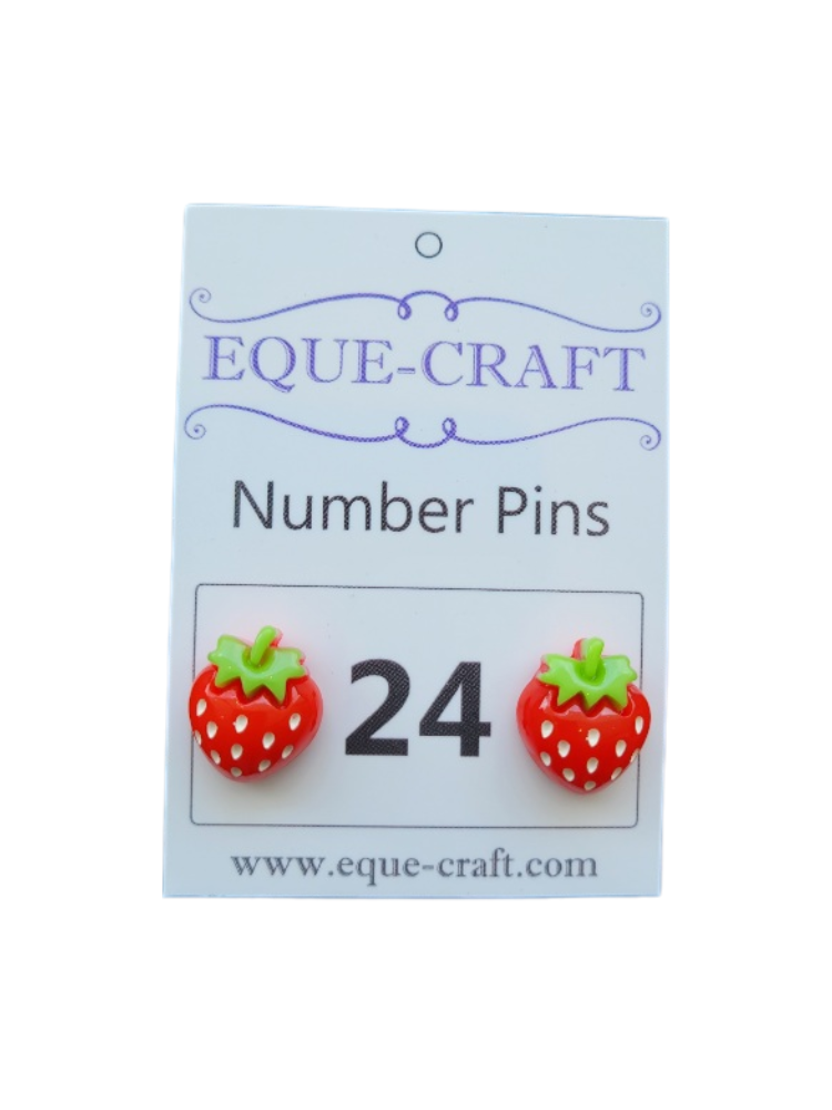 Number pins