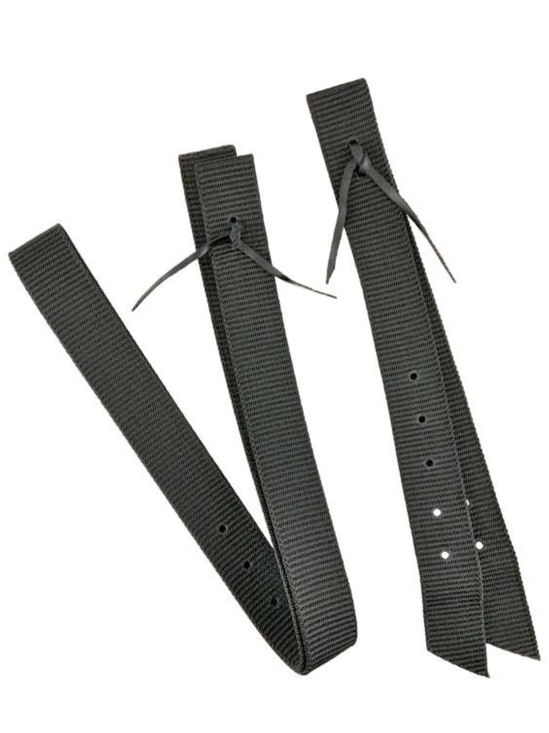 Set of western nylon straps