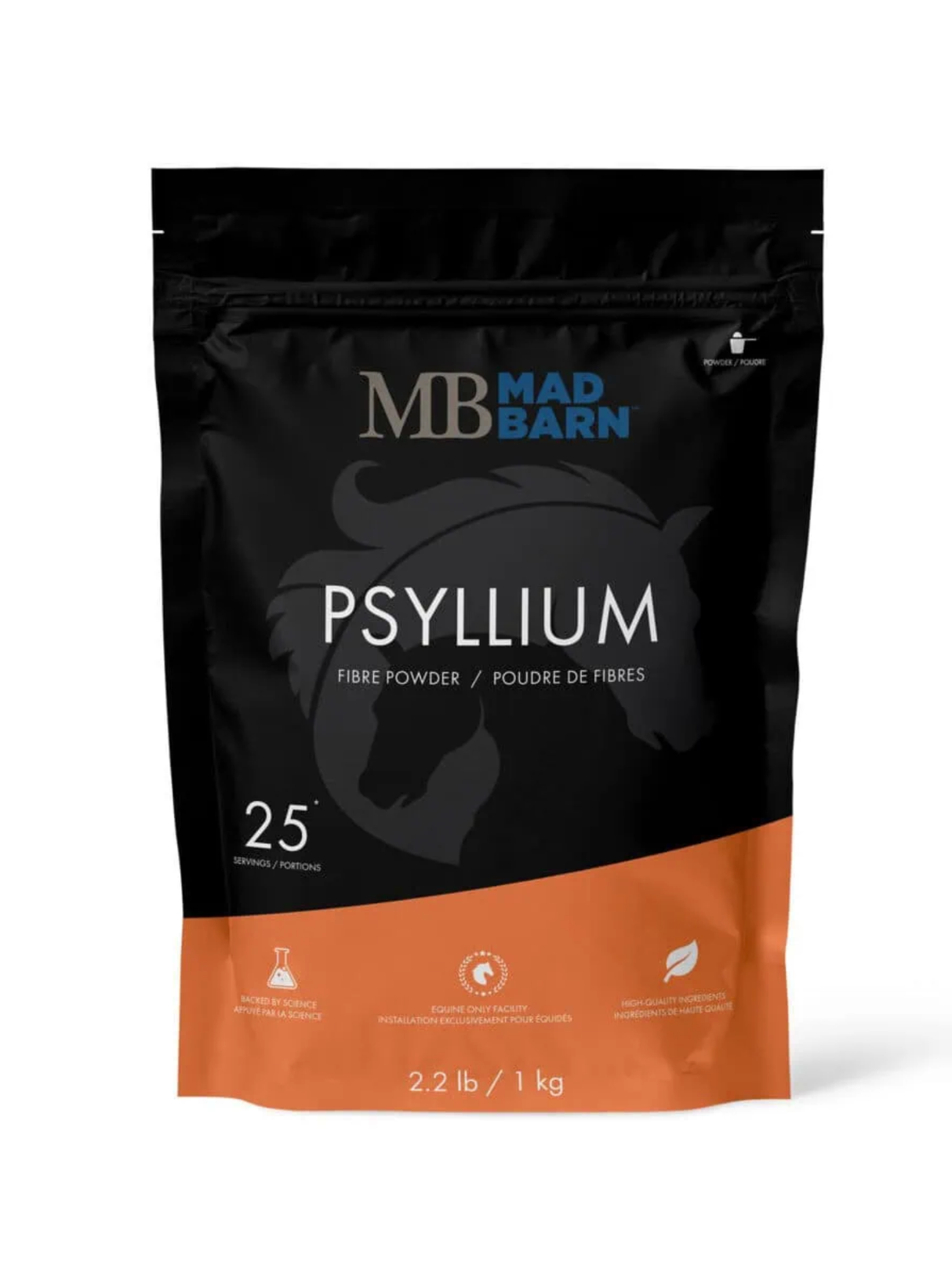 Supplément psyllium en poudre